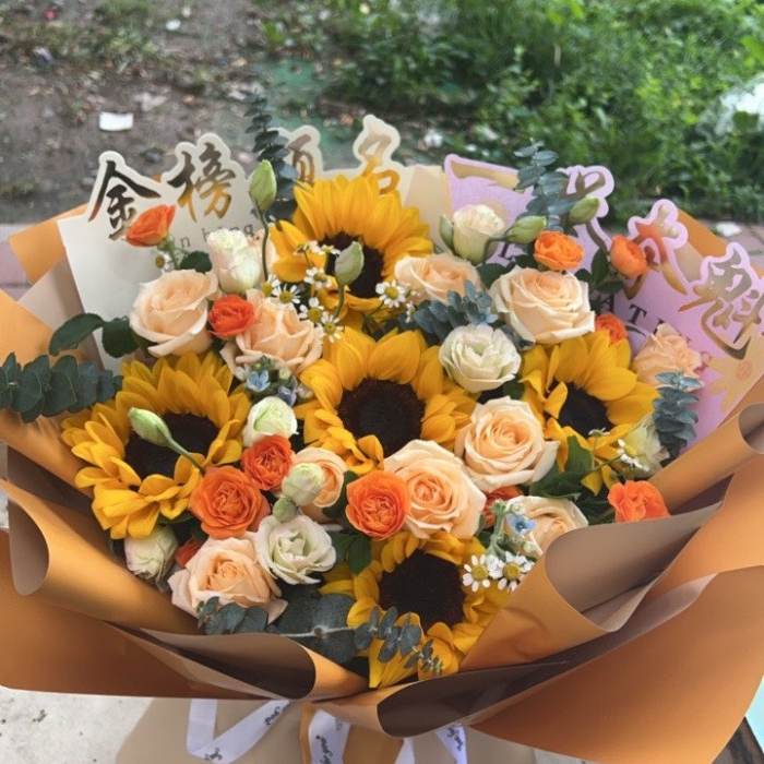 九江永修县送高考生什么花